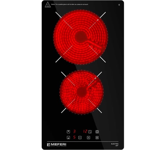 Электрическая варочная панель MEFERI MEH302BK LIGHT 00-00000041