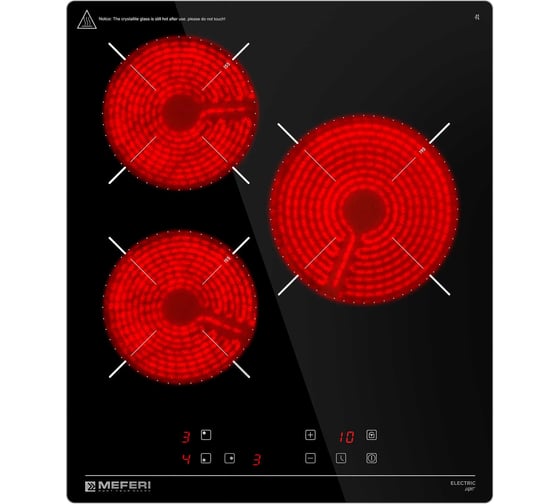 Электрическая варочная панель MEFERI MEH453BK LIGHT 00-00000021
