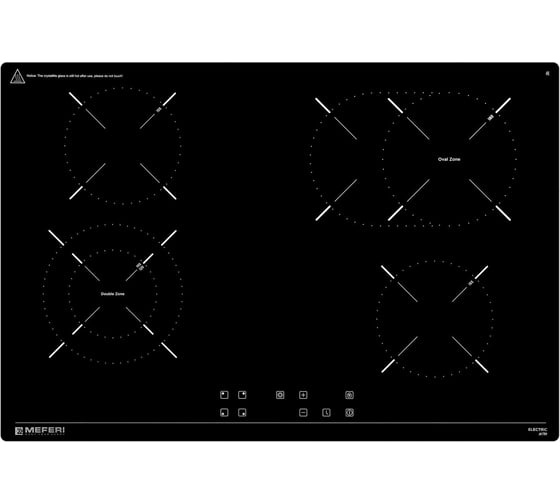 Электрическая варочная панель MEFERI MEH754BK ULTRA  00-00000025
