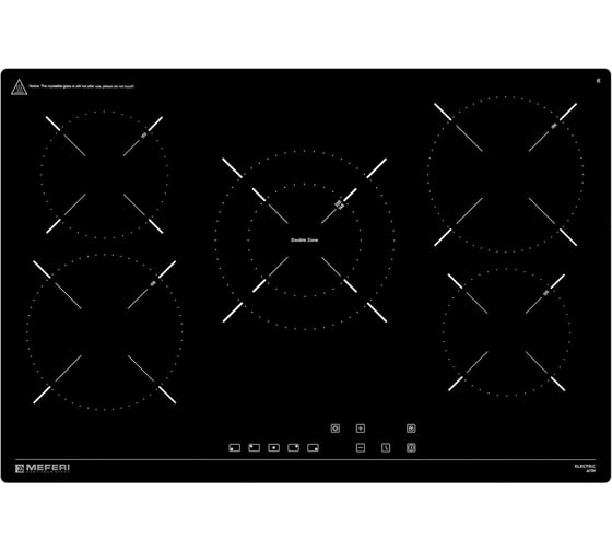 Электрическая варочная панель MEFERI MEH755BK ULTRA 00-00000026