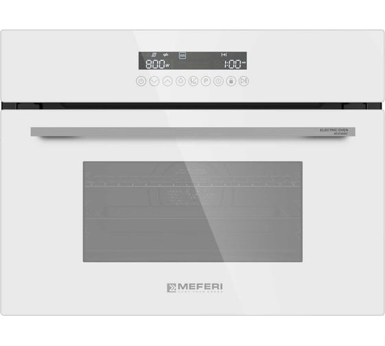 Электрический духовой шкаф MEFERI MEO608WH MICROWAVE МФ-00000404