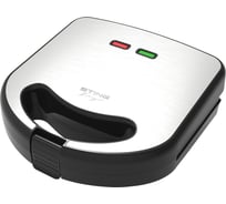 Прибор для выпечки 3 в 1 STINGRAY ST-SM1211A черный/сталь 41746