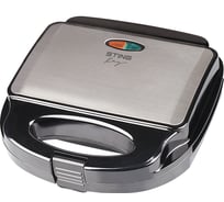 Сэндвичница STINGRAY ST-SM1212A черный/сталь 41749