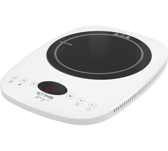 Электрическая индукционная безимпульсная плитка STINGRAY ST-HP3501A белый 39976
