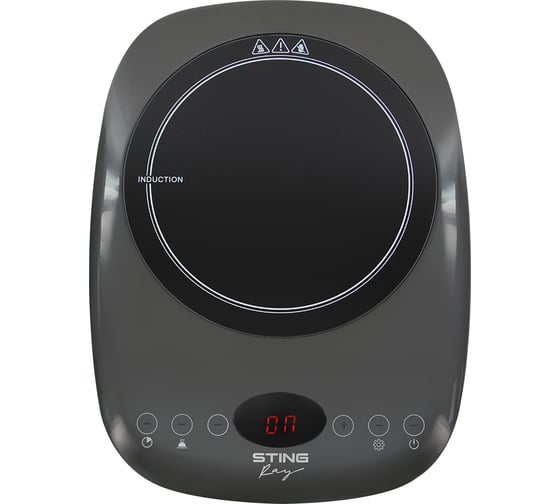 Электрическая индукционная безимпульсная плитка STINGRAY ST-HP3501A серый 42500