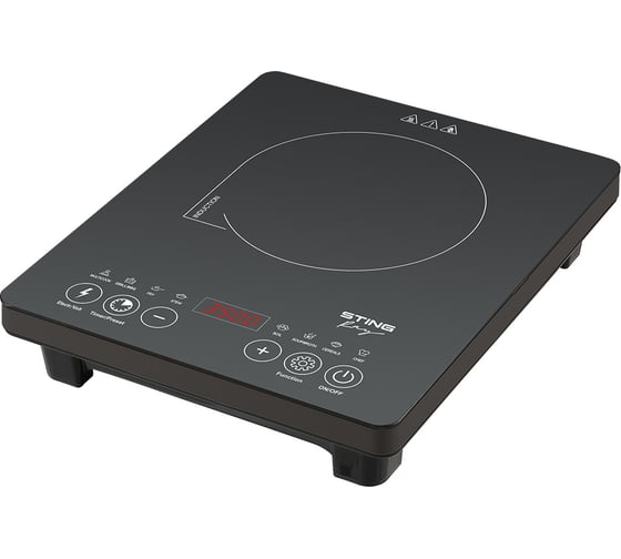 Электрическая индукционная безимпульсная плитка STINGRAY ST-HP3502A серый 39977 1