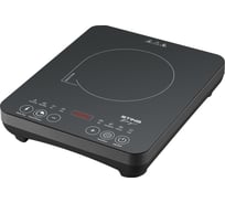Электрическая индукционная безимпульсная плитка STINGRAY ST-HP3503A темное серебро 39978