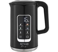 Металлический чайник STINGRAY ST-KT3015A черный 43198
