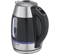 Стеклянный чайник STINGRAY ST-KT3018A черный 43202