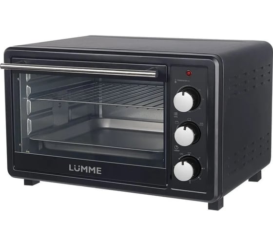Мини-печь LUMME LU-EO1715A черный жемчуг духовой шкаф 30 литров гриль 39758 1