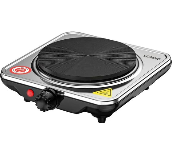 Электроплитка LUMME LU-HP3708A сталь 43012