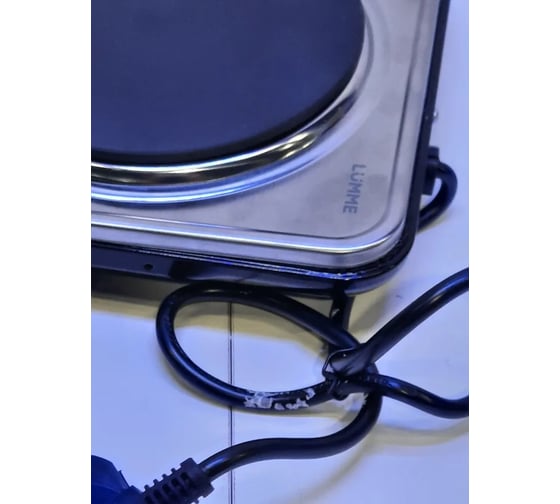 Электроплитка LUMME LU-HP3708A сталь 43012