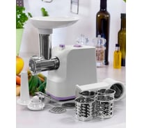 Мясорубка STINGRAY ST-MG2500B белый/лиловый 40685