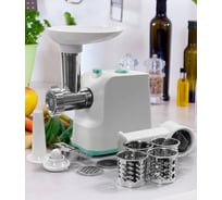 Мясорубка STINGRAY ST-MG2500B белый/ментол 40687