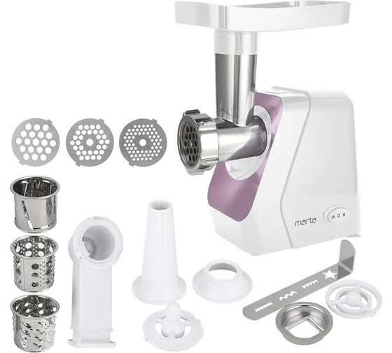 Мясорубка MARTA MT-GH2029B розовый опал 42116