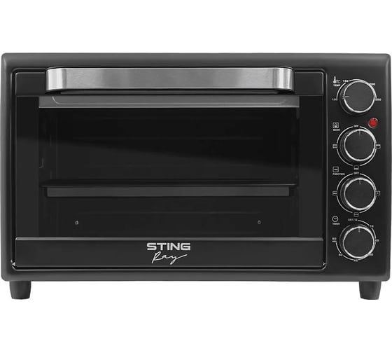 Духовой шкаф (мини-печь) STINGRAY ST-EO105A черный/сталь 42365