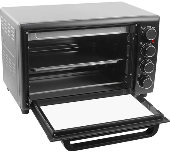 Духовой шкаф (мини-печь) STINGRAY ST-EO105A черный/сталь 42365