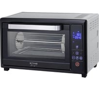 Духовой шкаф (мини-печь) STINGRAY ST-EO106A черный/сталь 42371