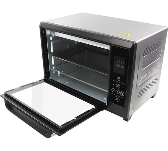 Духовой шкаф (мини-печь) STINGRAY ST-EO108A черный/сталь 42372