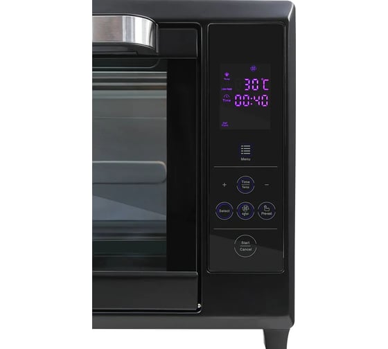 Духовой шкаф (мини-печь) STINGRAY ST-EO108A черный/сталь 42372