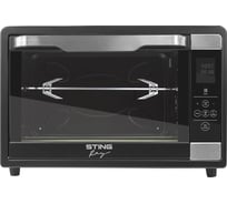 Духовой шкаф (мини-печь) STINGRAY ST-EO111A черный/сталь 42374