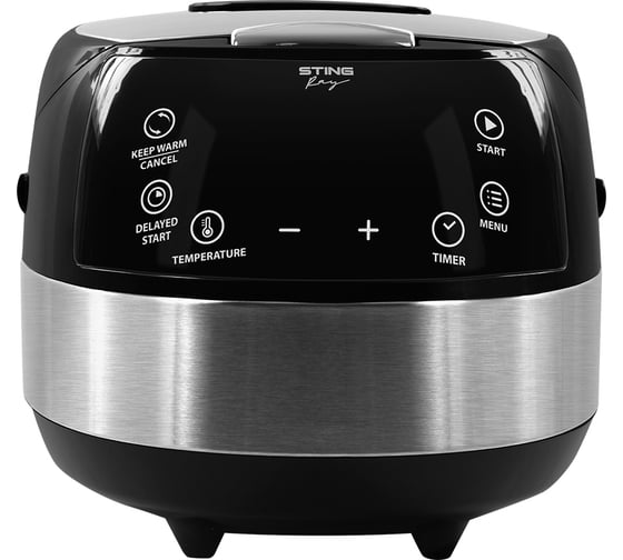 Мультиварка STINGRAY ST-MC951A черный/сталь 41561