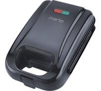 Прибор 6 в 1 для выпечки со сменными панелями MARTA MT-SM1737E черный жемчуг 42797