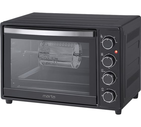 Духовой шкаф (мини-печь) MARTA MT-EO4290C черный жемчуг 40473