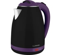 Чайник металлический LUMME LU-145 черный/темный топаз 39104