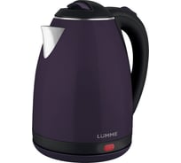 Чайник металлический LUMME LU-145 темный топаз/черный 39106