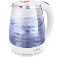 Чайник стеклянный LUMME LU-4100 красный рубин 39368