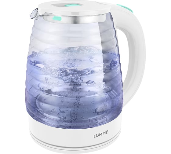 Чайник стеклянный LUMME LU-4100 светлая яшма 39379 1