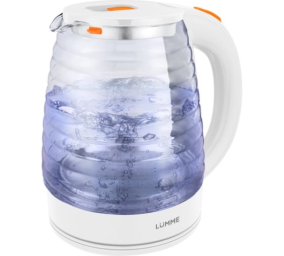 Чайник стеклянный LUMME LU-4100 темный янтарь 39380