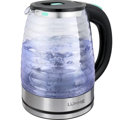 Чайник стеклянный LUMME LU-4101 светлая яшма 39382 1