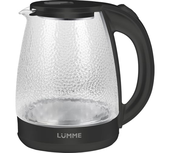 Чайник стеклянный LUMME LU-KT4117A черный агат 42594