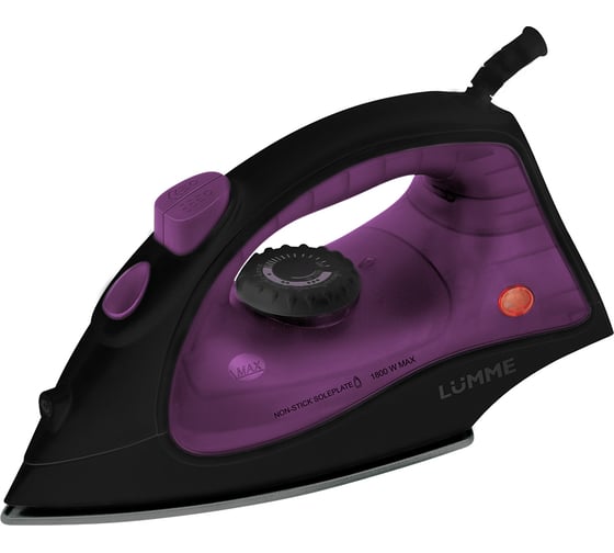 Утюг LUMME LU-IR1137A черный/фиолетовый 40451 1