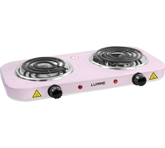 Электроплитка LUMME LU-3622 розовый 39656