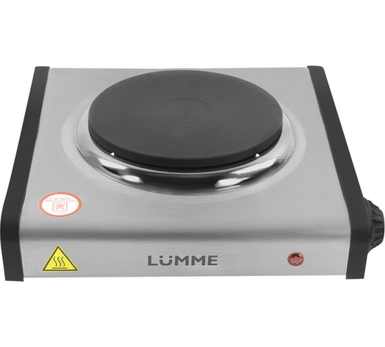 Электроплитка LUMME LU-3637 черный/матовая сталь 40312