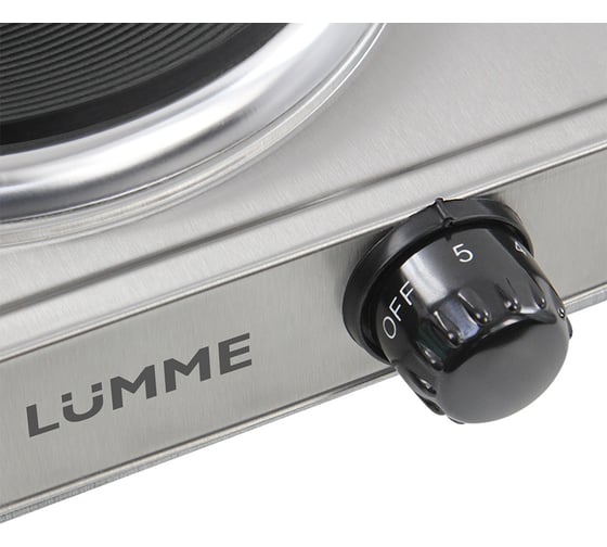 Электроплитка LUMME LU-HP3642B сталь 39634