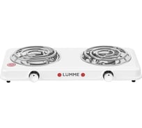 Электроплитка LUMME LU-HP3705A белый 43001