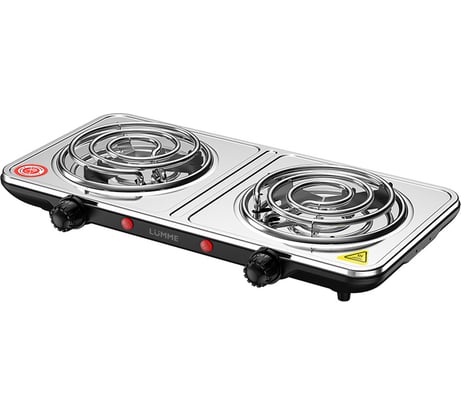 Электроплитка LUMME LU-HP3709A сталь 43013