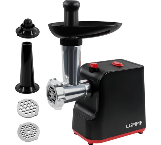 Мясорубка LUMME LU-MG2111A черный/красный 40671