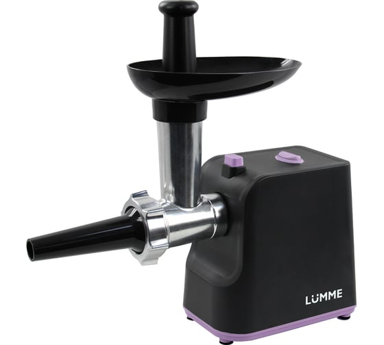 Мясорубка LUMME LU-MG2111B черный/лиловый 40673 1