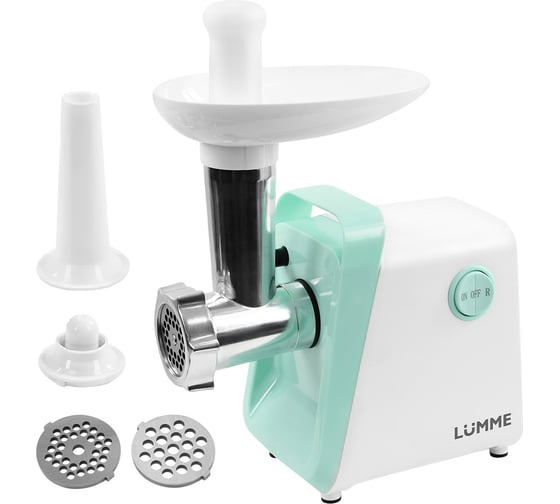Мясорубка LUMME LU-MG2112A белый/ментол 40690