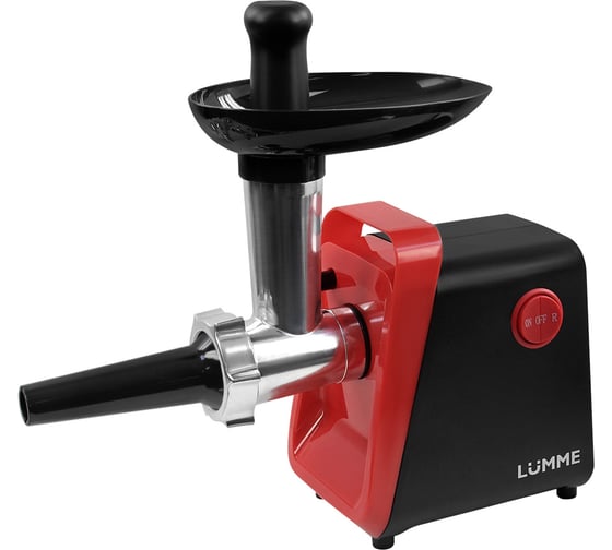 Мясорубка LUMME LU-MG2112A черный/красный 40689