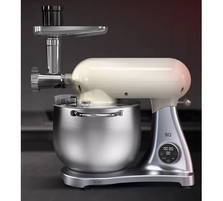 Миксер планетарный BQ MX851 Кремовый-Серебристый 86201834