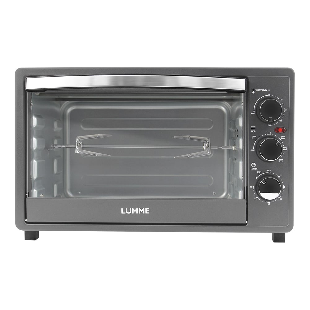 Духовой шкаф (мини-печь) 40 литров (конвекция + вертел) LUMME LU ...