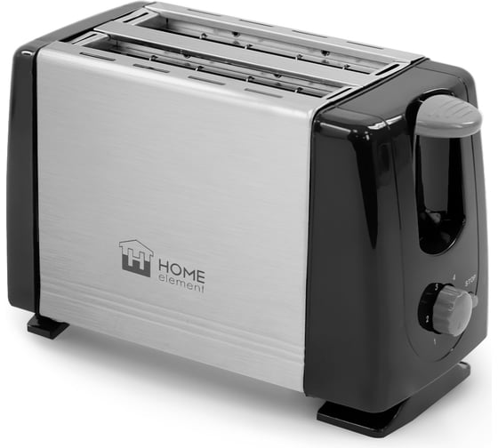 Тостер HOME ELEMENT HE-TS500 дымчатый жемчуг 38505 1