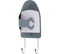 Держатель для утюга Berossi снежно-белый, мокрый асфальт АС 24301560