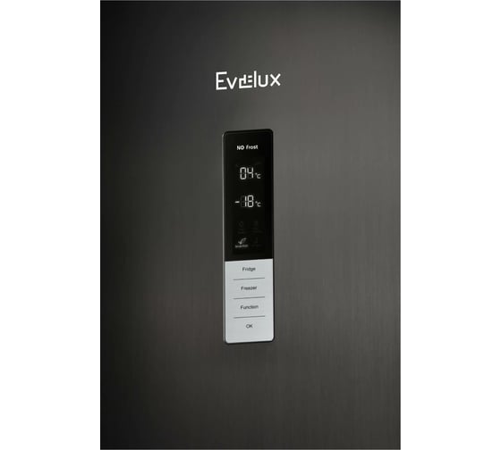 Холодильник с морозильной камерой Evelux FS 2201 DXN 00000019697